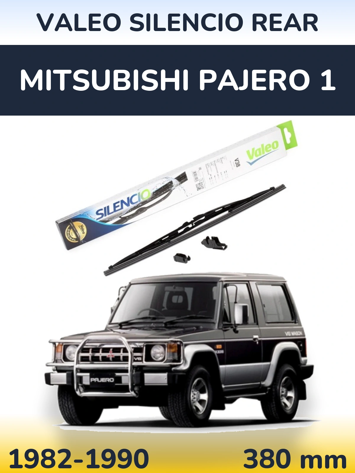 Ștergătoare Valeo Silencio Rear pentru Mitsubishi Pajero 1