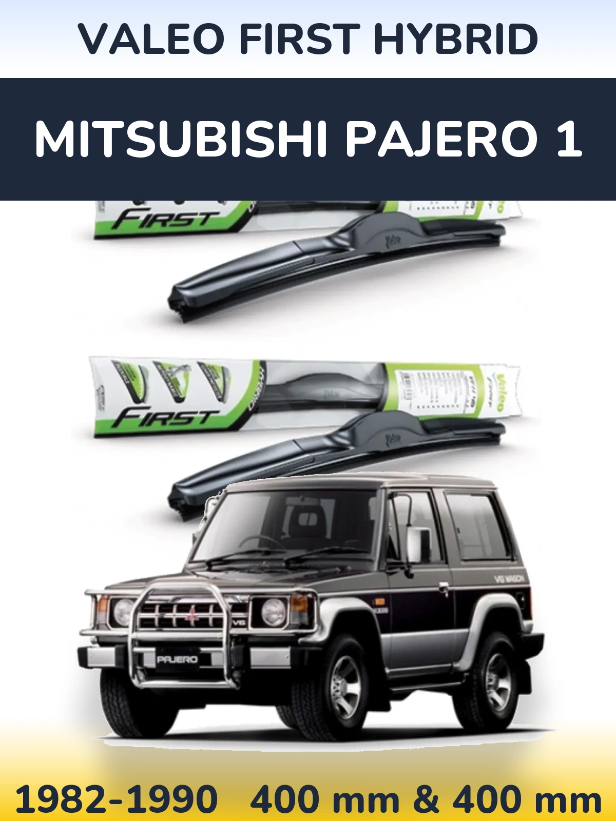 Ștergătoare Valeo First Hybrid pentru Mitsubishi Pajero 1