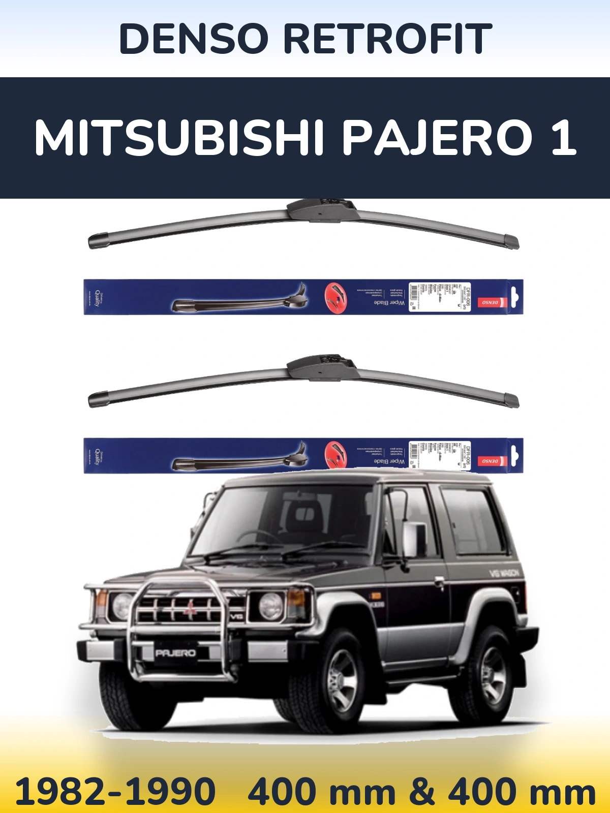 Ștergătoare Denso Retrofit pentru Mitsubishi Pajero 1