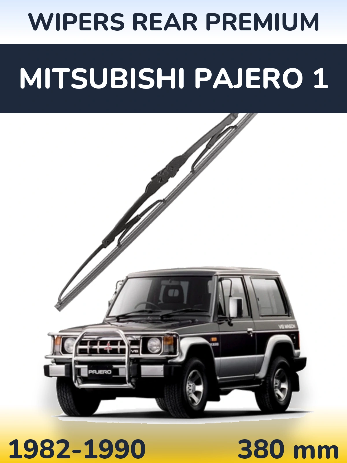 Ștergătoare WIPERS REAR PREMIUM pentru Mitsubishi Pajero 1