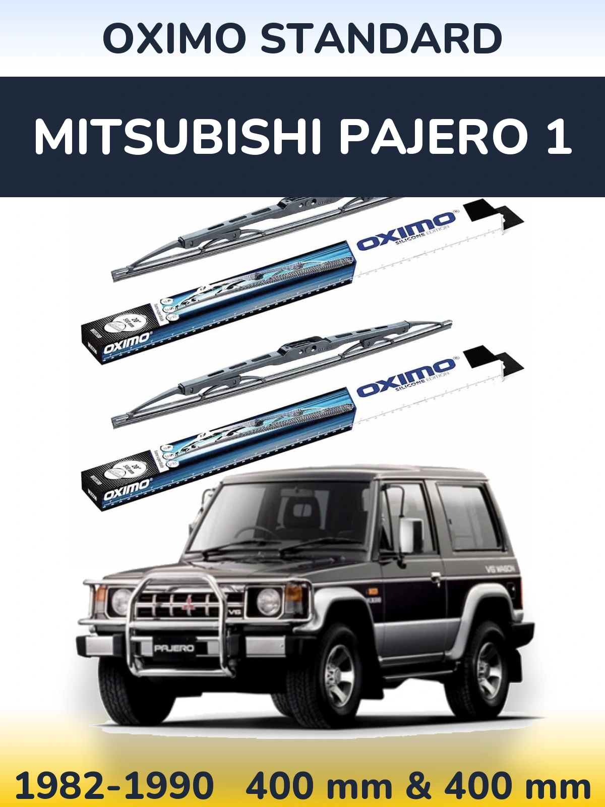 Ștergătoare Oximo Standard pentru Mitsubishi Pajero 1