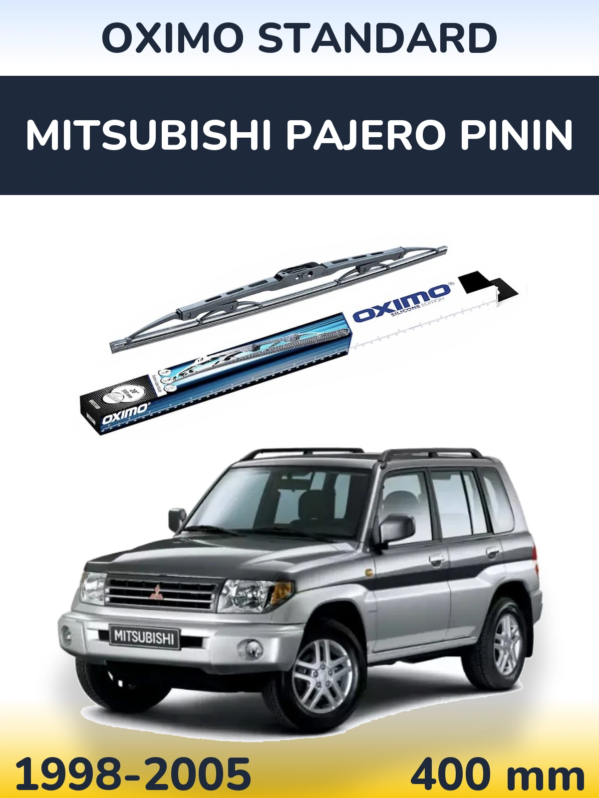 Ștergătoare Oximo Standard pentru Mitsubishi Pajero Pinin