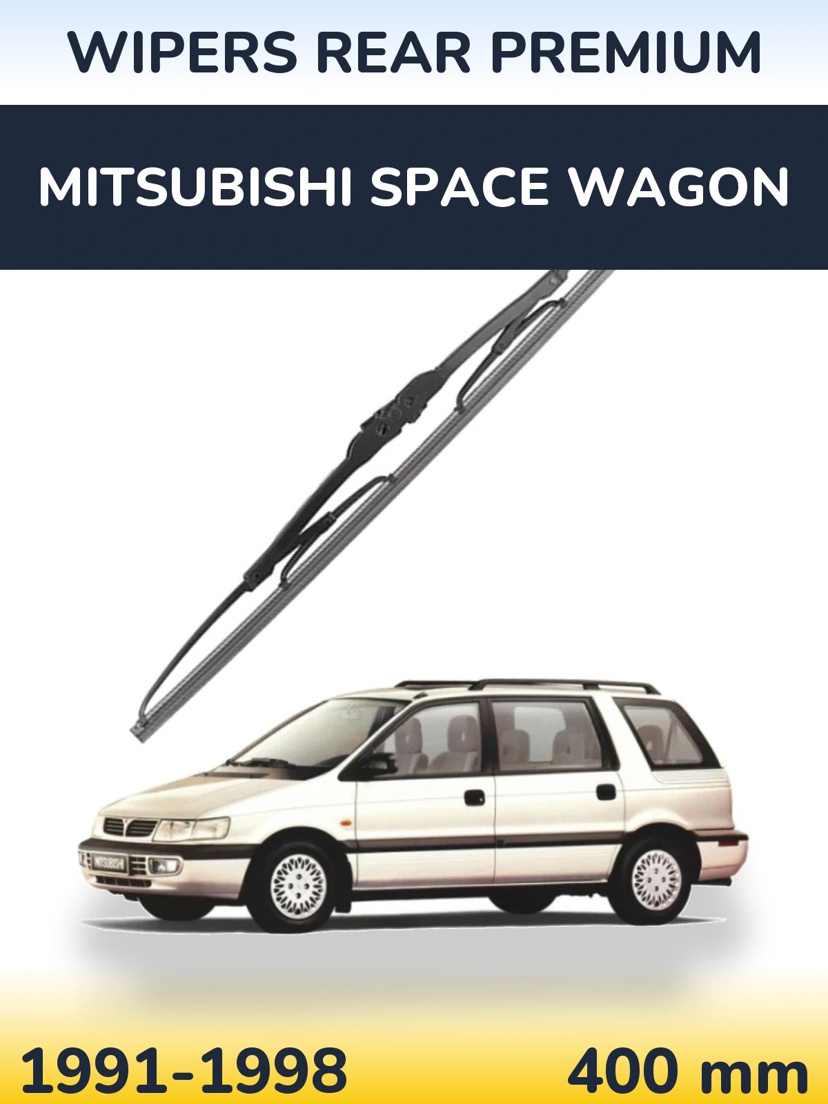 Ștergătoare WIPERS REAR PREMIUM pentru Mitsubishi Space Wagon