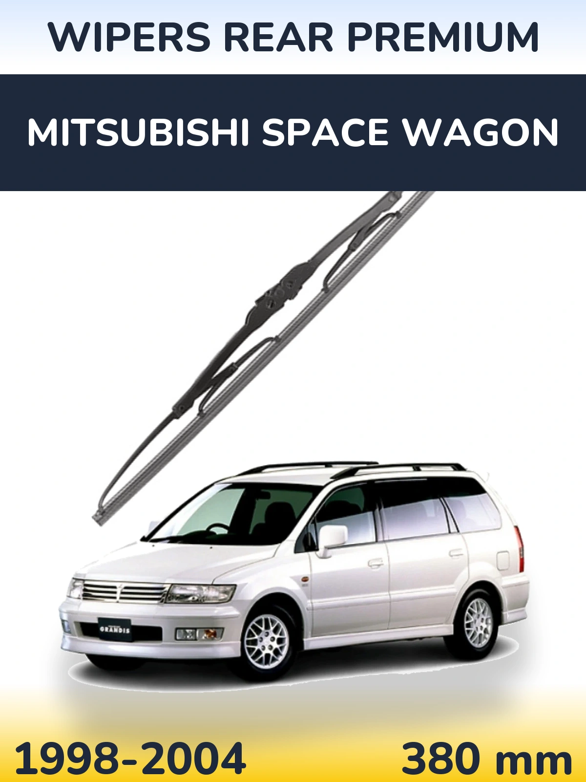 Ștergătoare WIPERS REAR PREMIUM pentru Mitsubishi Space Wagon