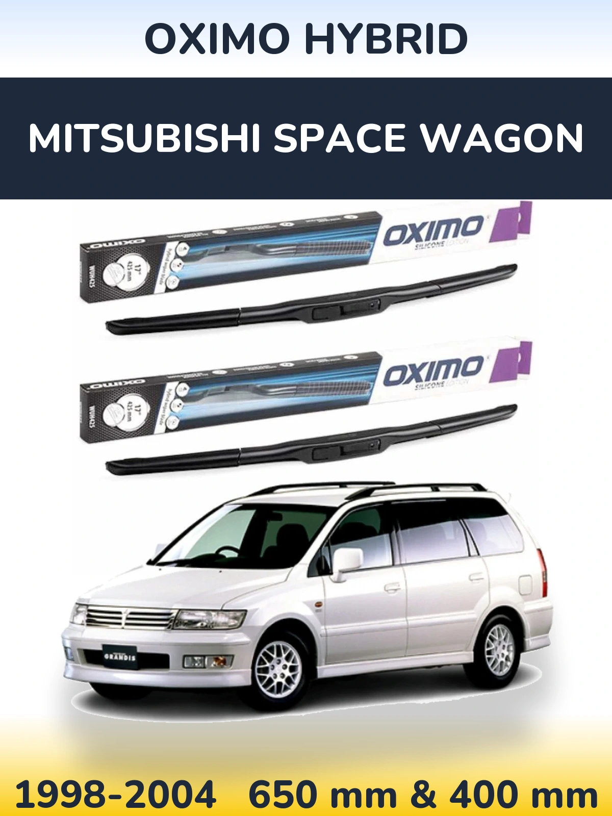 Ștergătoare Oximo Hybrid pentru Mitsubishi Space Wagon