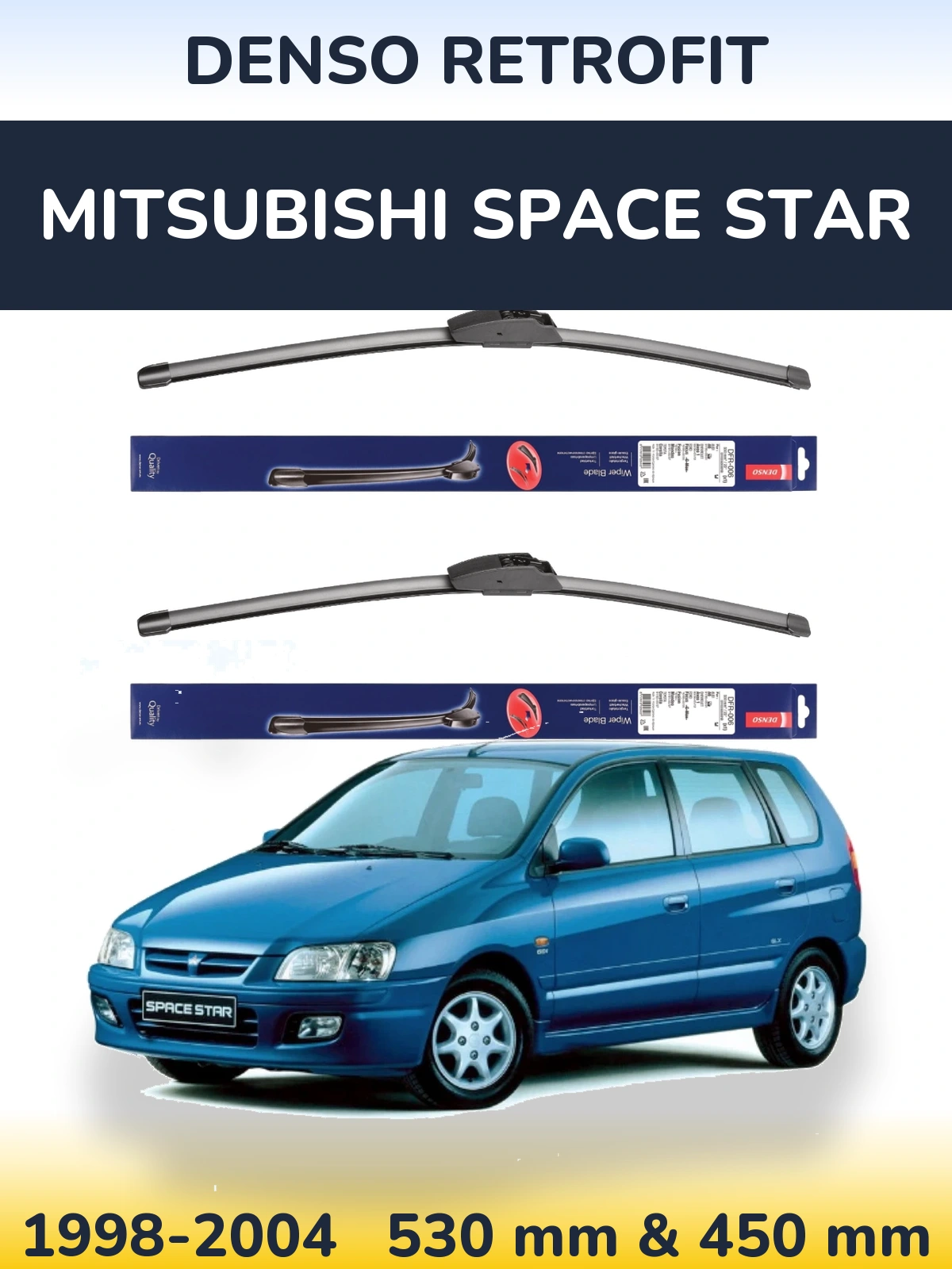 Ștergătoare Denso Retrofit pentru Mitsubishi Space Star