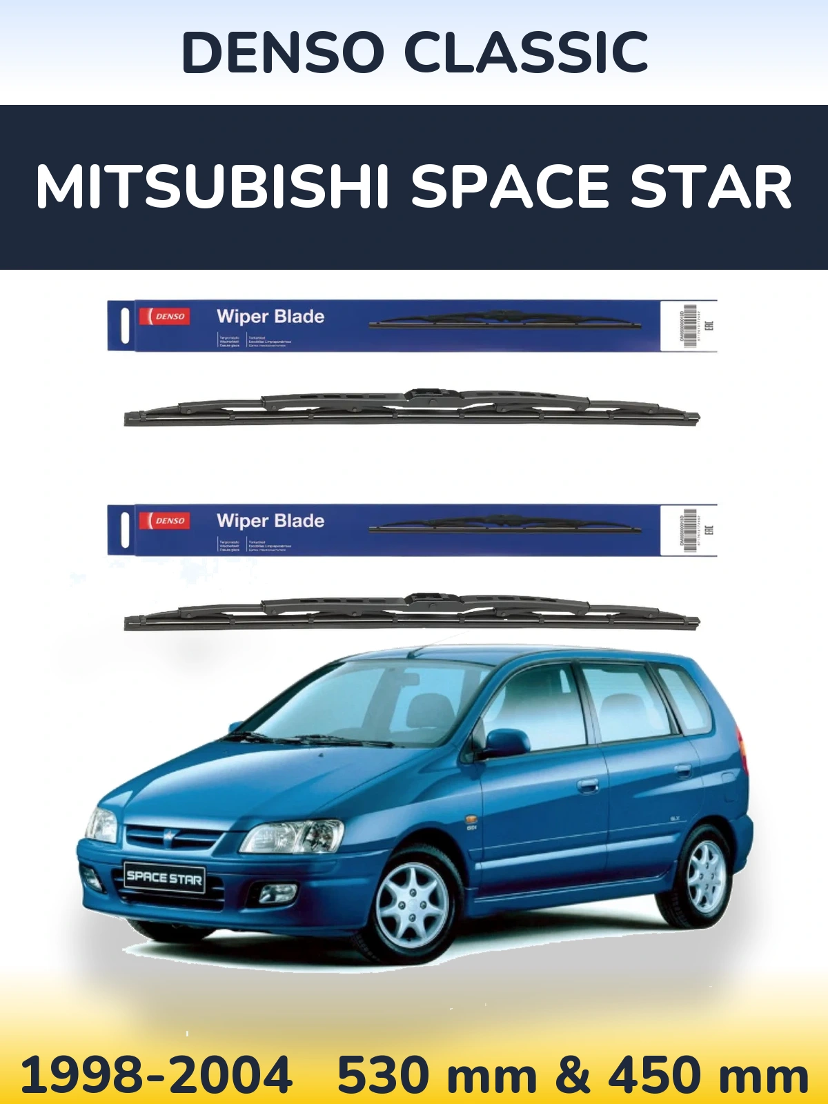 Ștergătoare Denso Classic pentru Mitsubishi Space Star