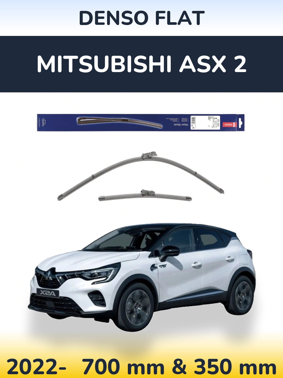 Ștergătoare Denso Flat pentru Mitsubishi ASX 2