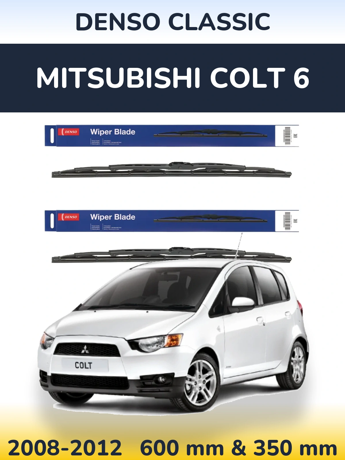 Ștergătoare Denso Classic pentru Mitsubishi Colt 6