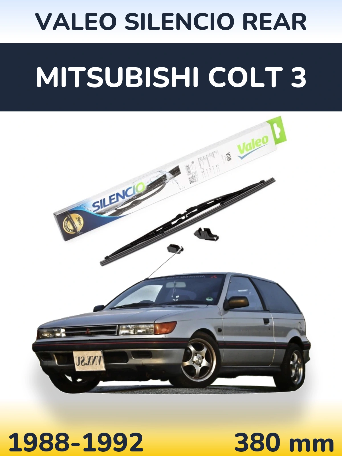 Ștergătoare Valeo Silencio Rear pentru Mitsubishi Colt 3
