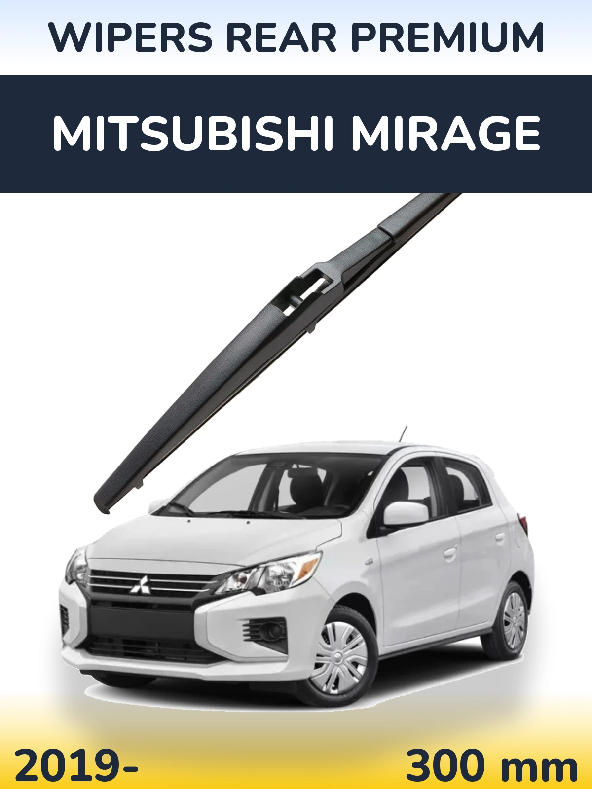 Ștergătoare WIPERS REAR PREMIUM pentru Mitsubishi Mirage