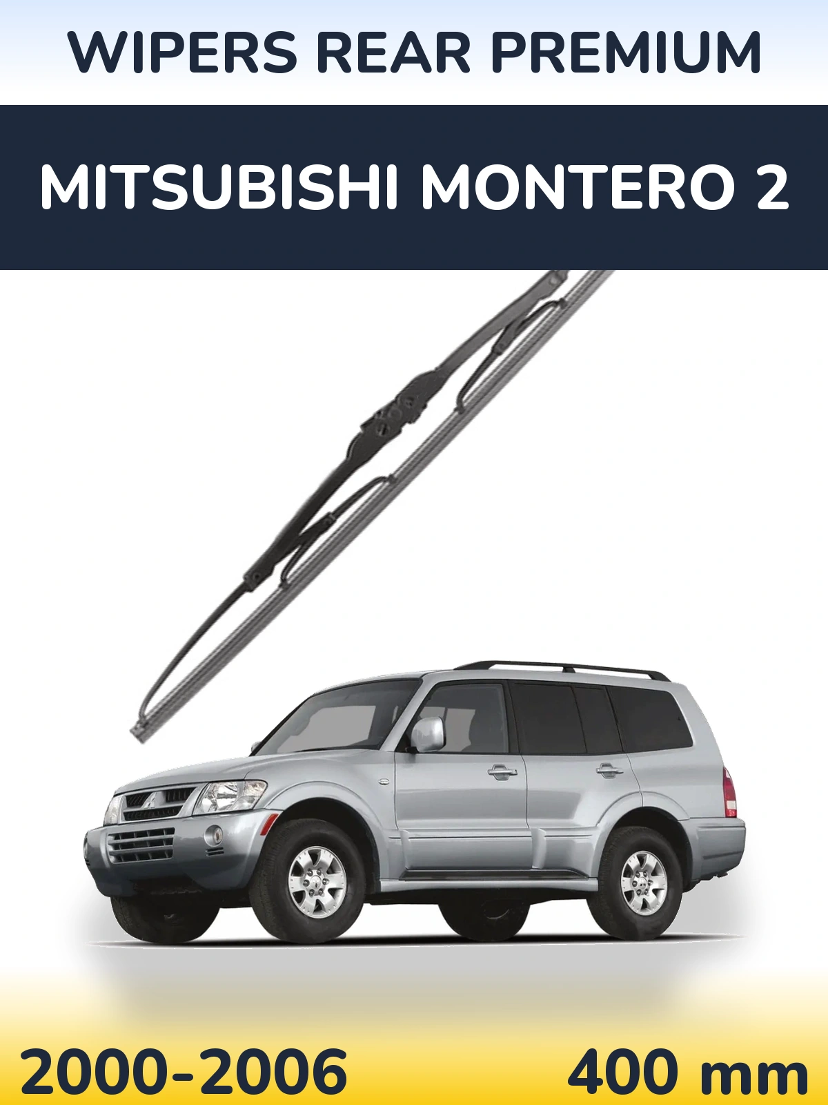 Ștergătoare WIPERS REAR PREMIUM pentru Mitsubishi Montero 2