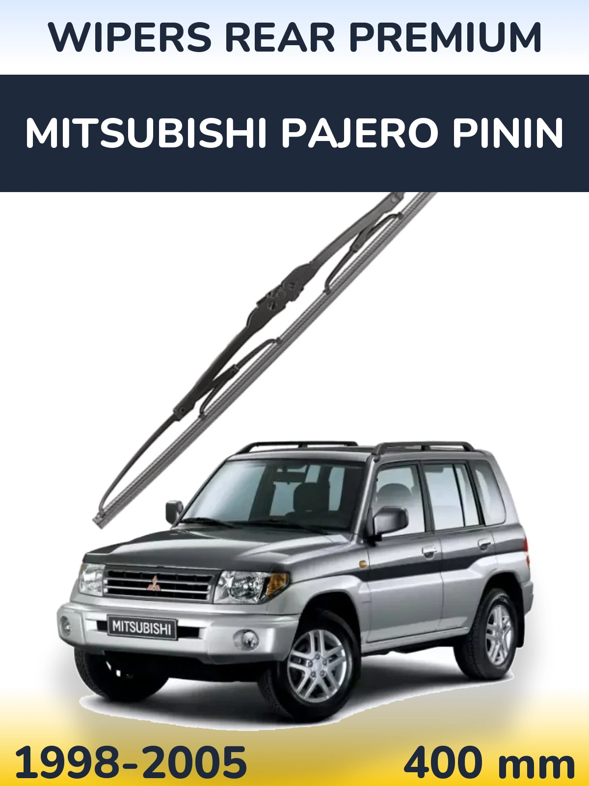 Ștergătoare WIPERS REAR PREMIUM pentru Mitsubishi Pajero Pinin