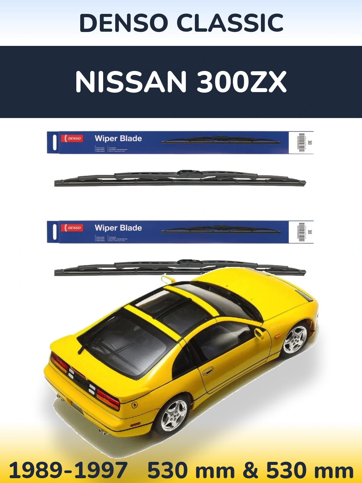 Ștergătoare Denso Classic pentru Nissan 300ZX