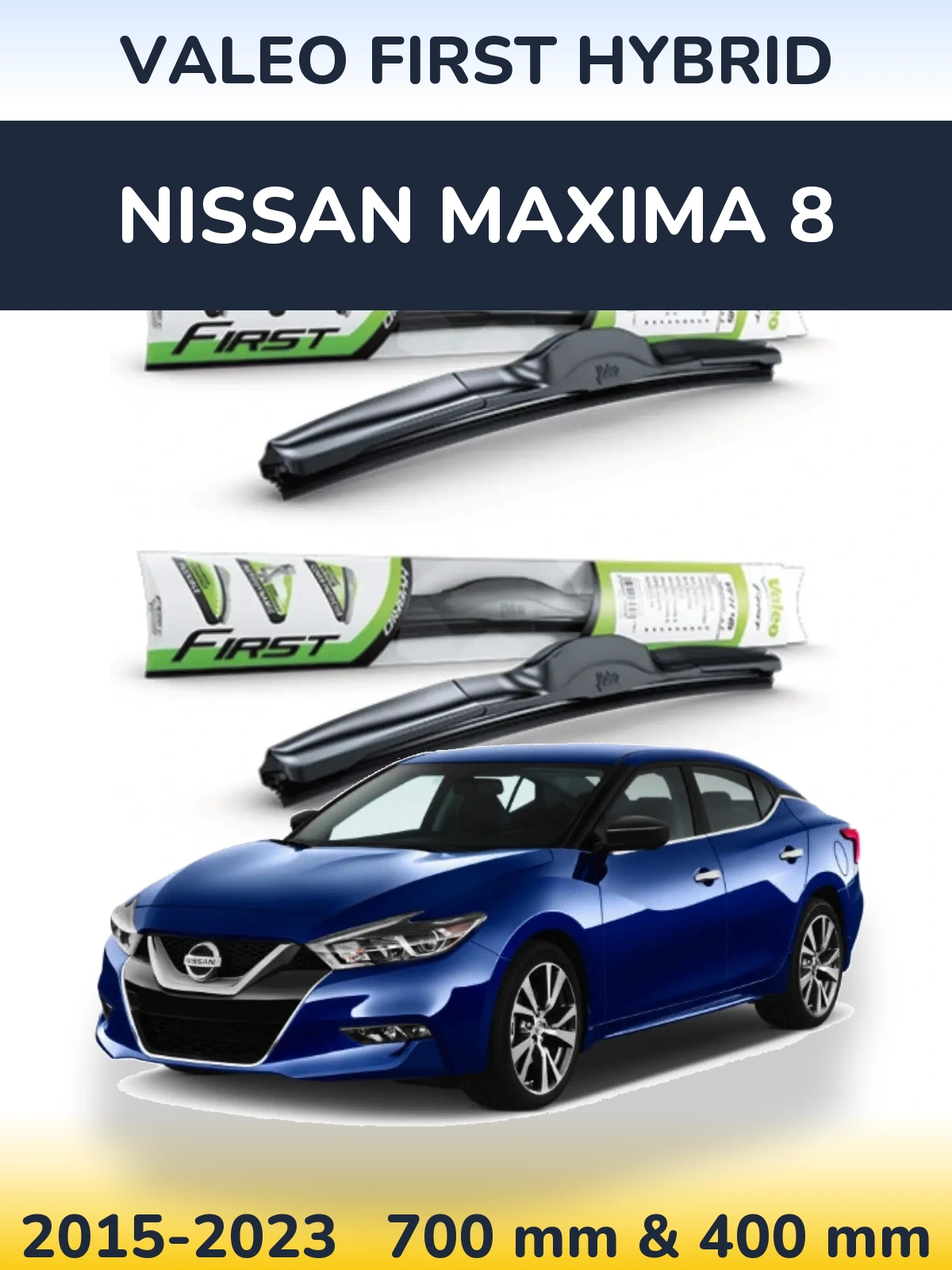 Ștergătoare Valeo First Hybrid pentru Nissan Maxima 8