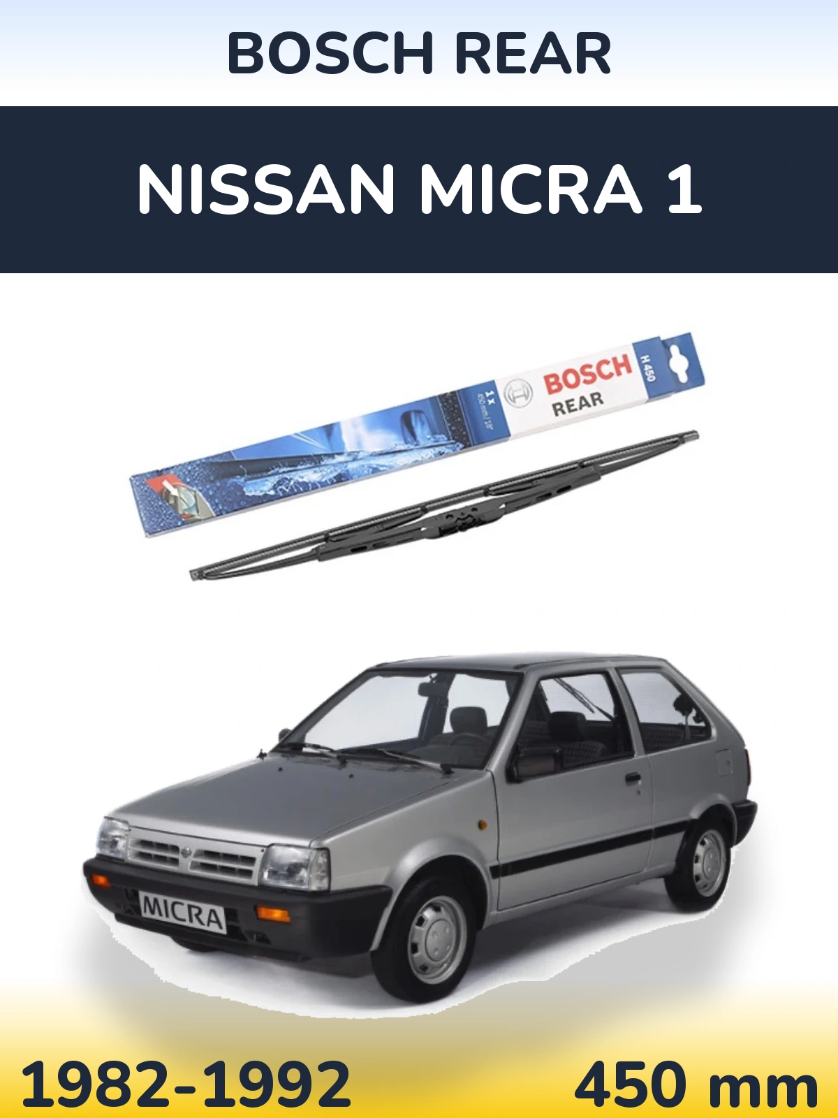 Ștergătoare BOSCH Rear pentru Nissan Micra 1