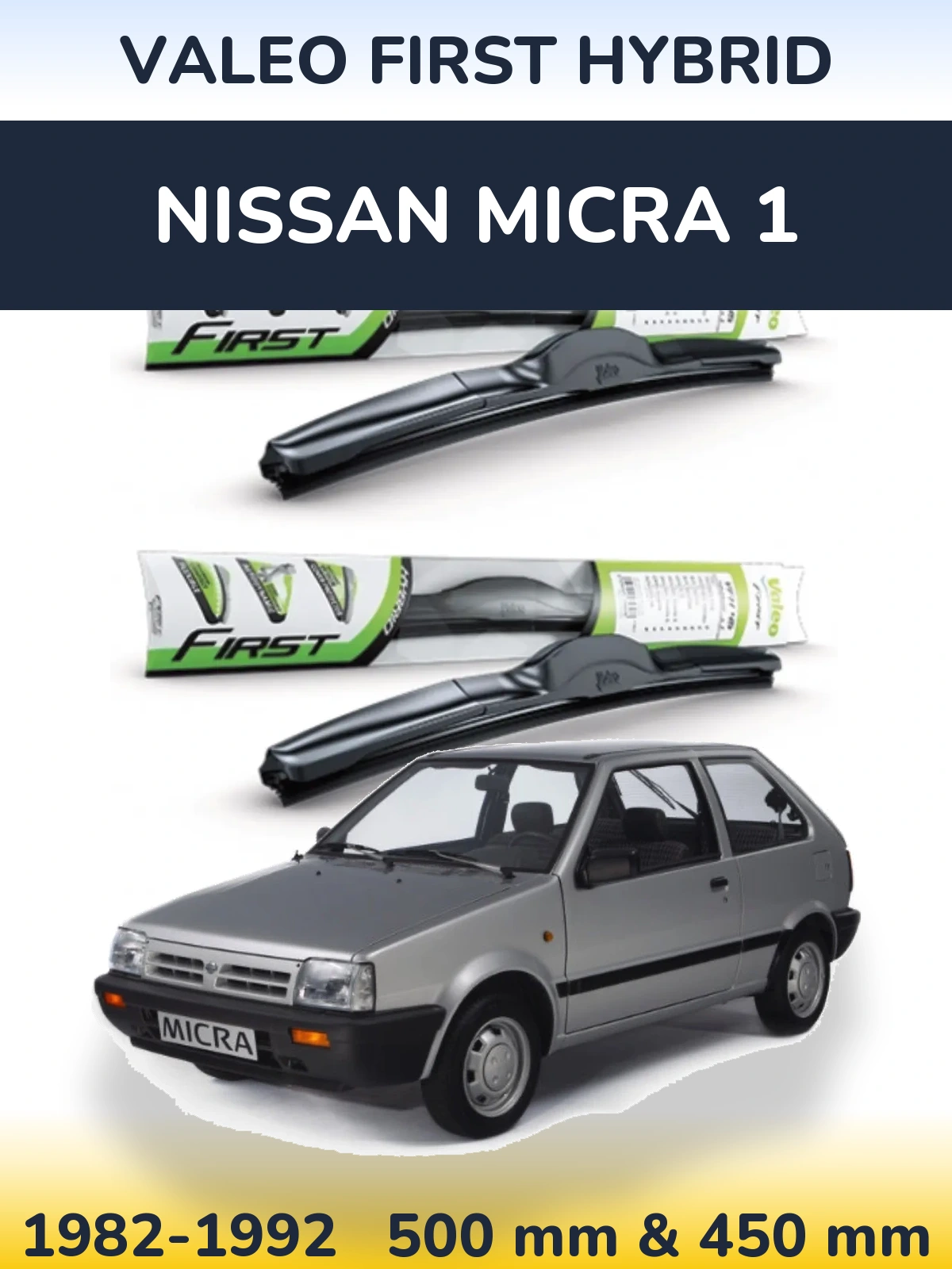 Ștergătoare Valeo First Hybrid pentru Nissan Micra 1