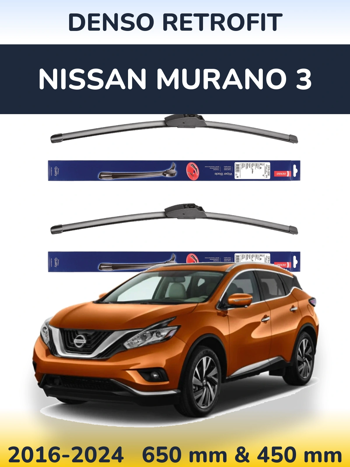 Ștergătoare Denso Retrofit pentru Nissan Murano 3
