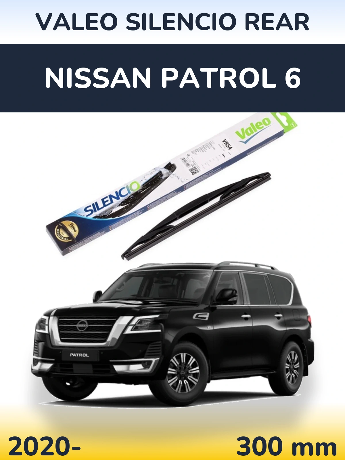 Ștergătoare Valeo Silencio Rear pentru Nissan Patrol 6