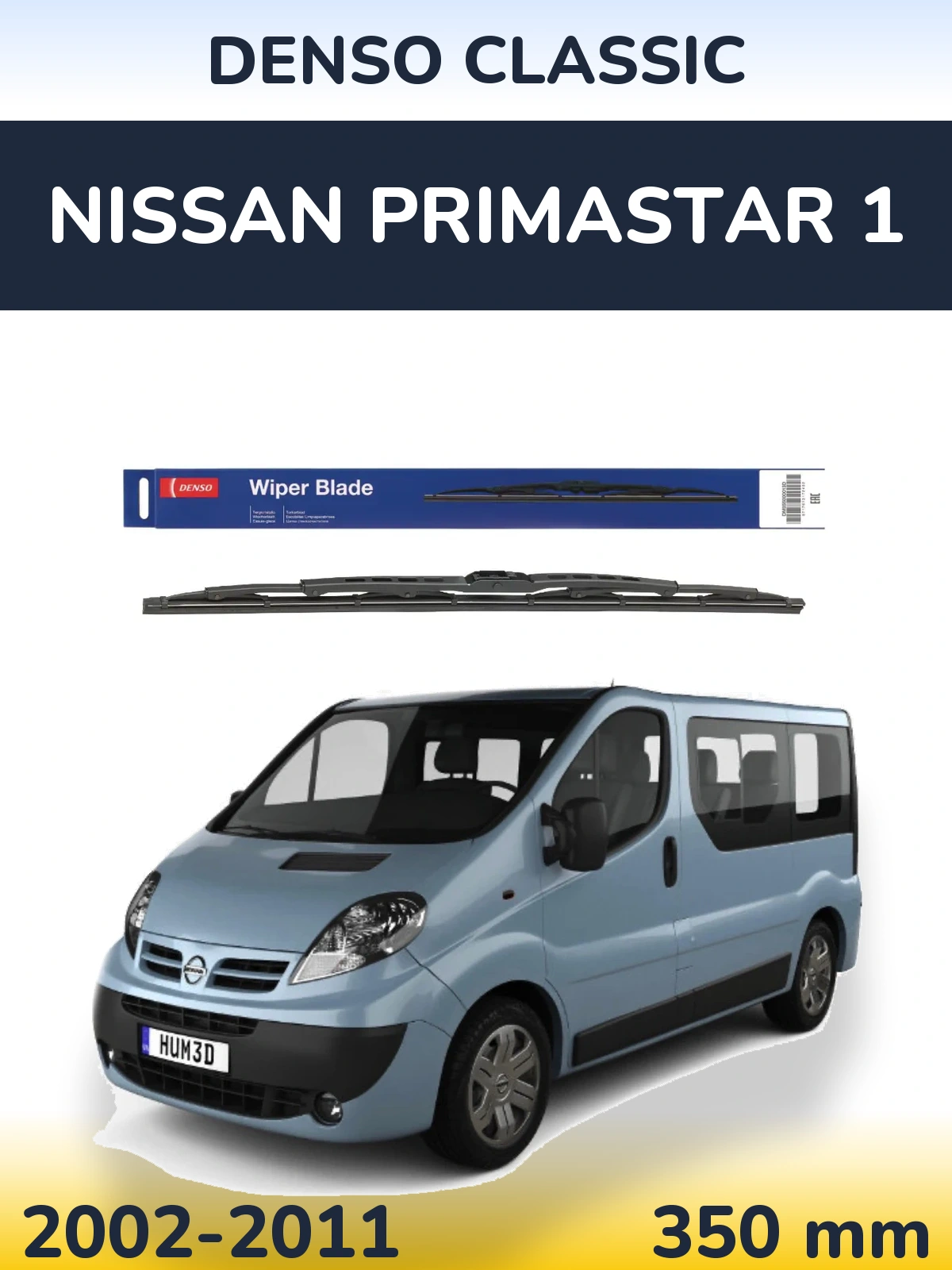 Ștergătoare Denso Classic pentru Nissan Primastar 1