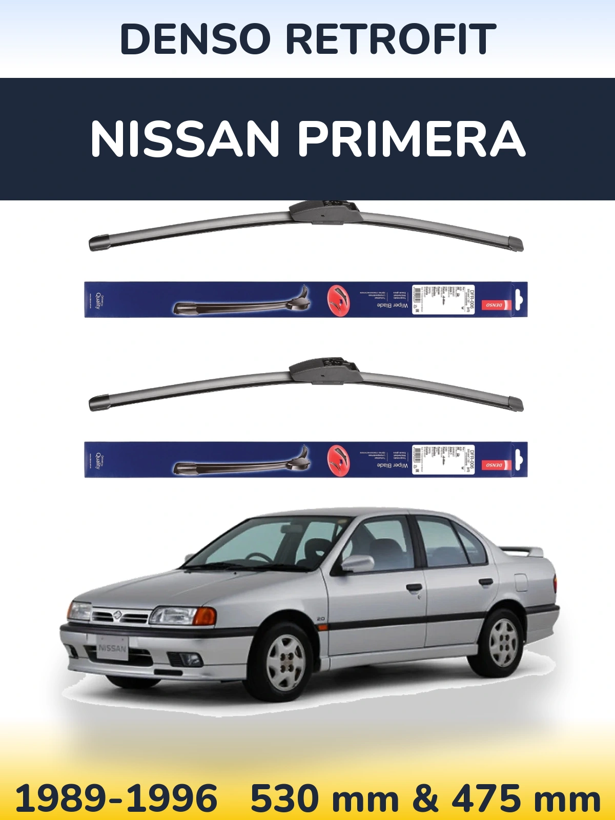 Ștergătoare Denso Retrofit pentru Nissan Primera