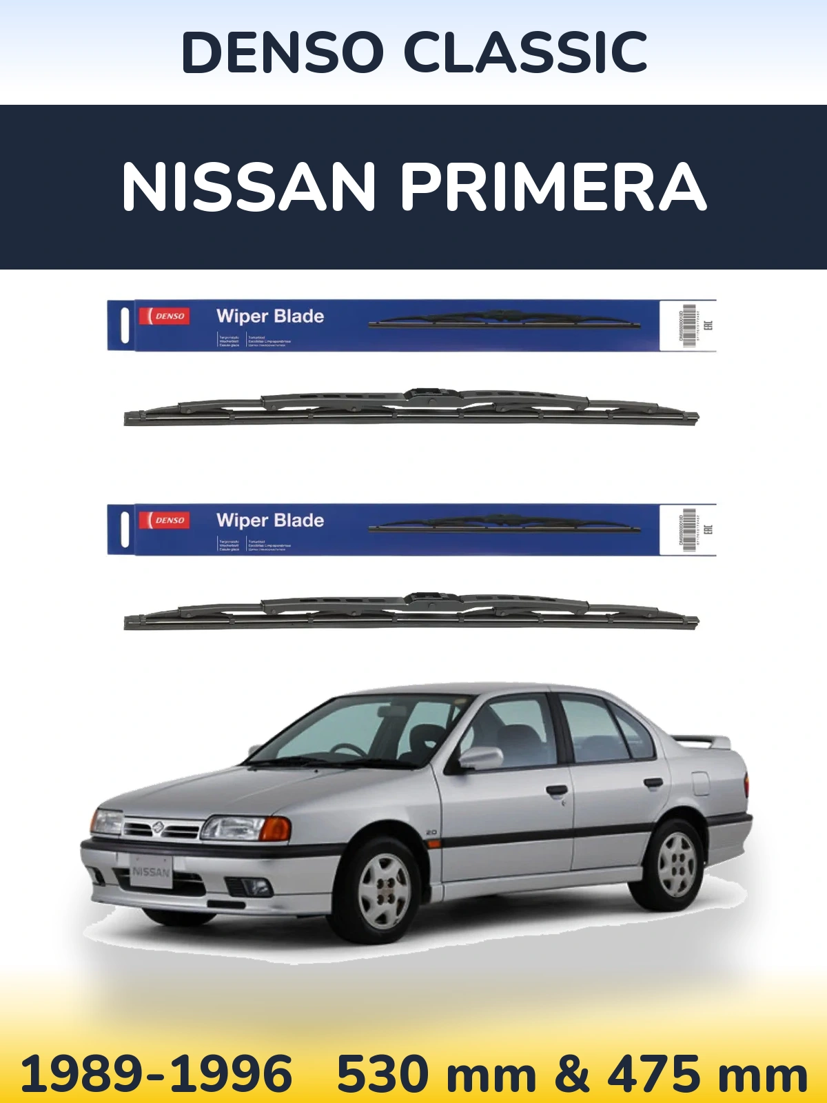 Ștergătoare Denso Classic pentru Nissan Primera