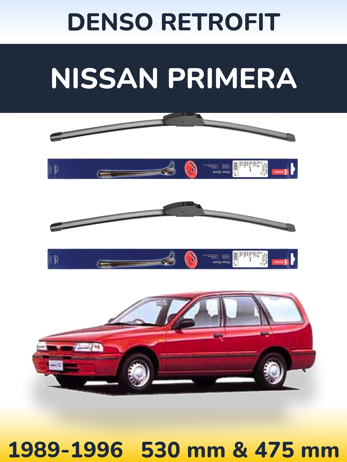 Ștergătoare Denso Retrofit pentru Nissan Primera