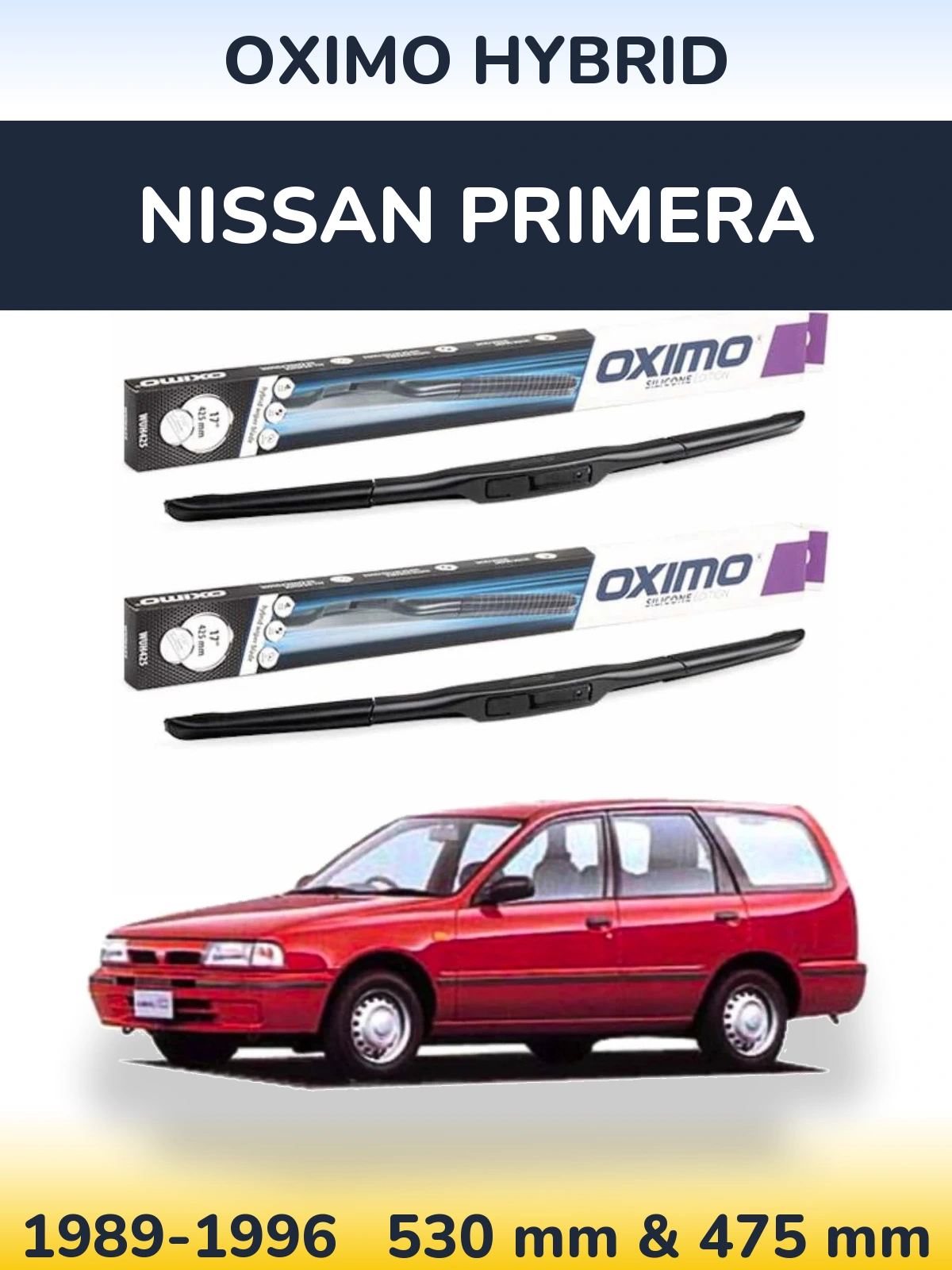 Ștergătoare Oximo Hybrid pentru Nissan Primera