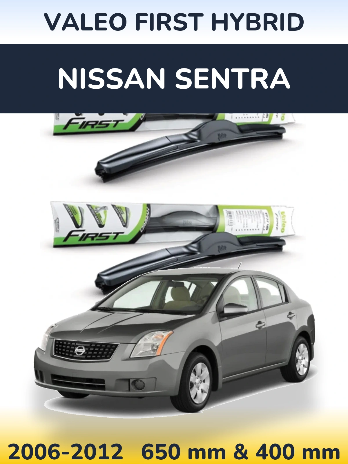 Ștergătoare Valeo First Hybrid pentru Nissan Sentra