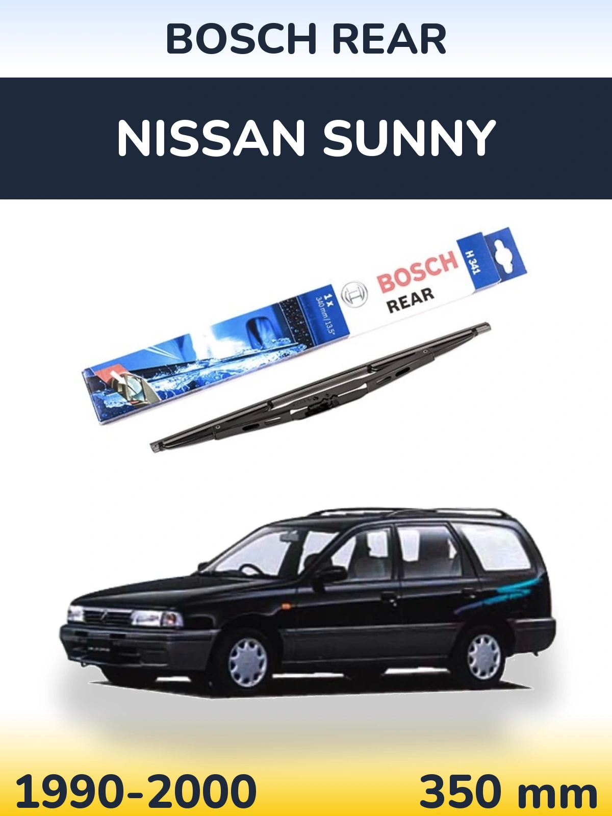 Ștergătoare BOSCH Rear pentru Nissan Sunny