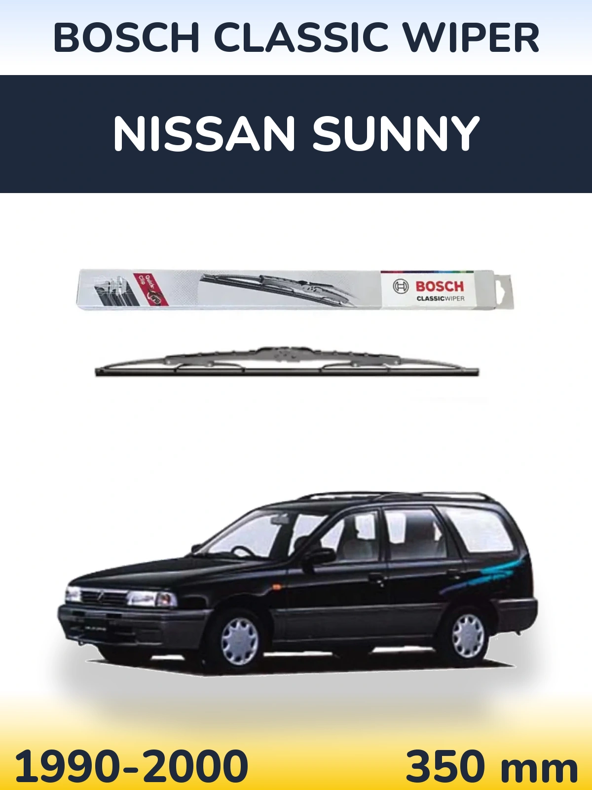 Ștergătoare BOSCH Classic Wiper pentru Nissan Sunny
