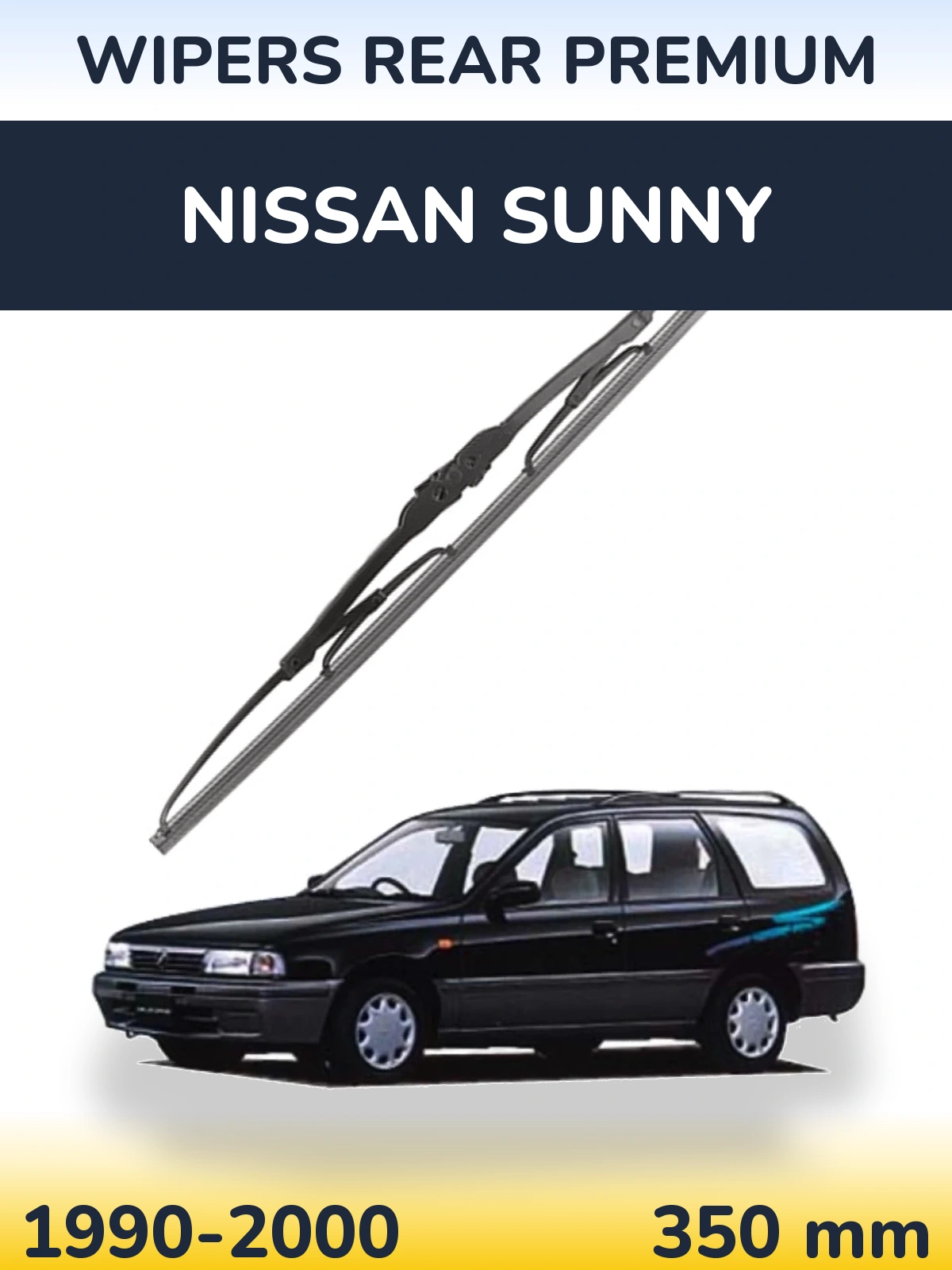 Ștergătoare WIPERS REAR PREMIUM pentru Nissan Sunny