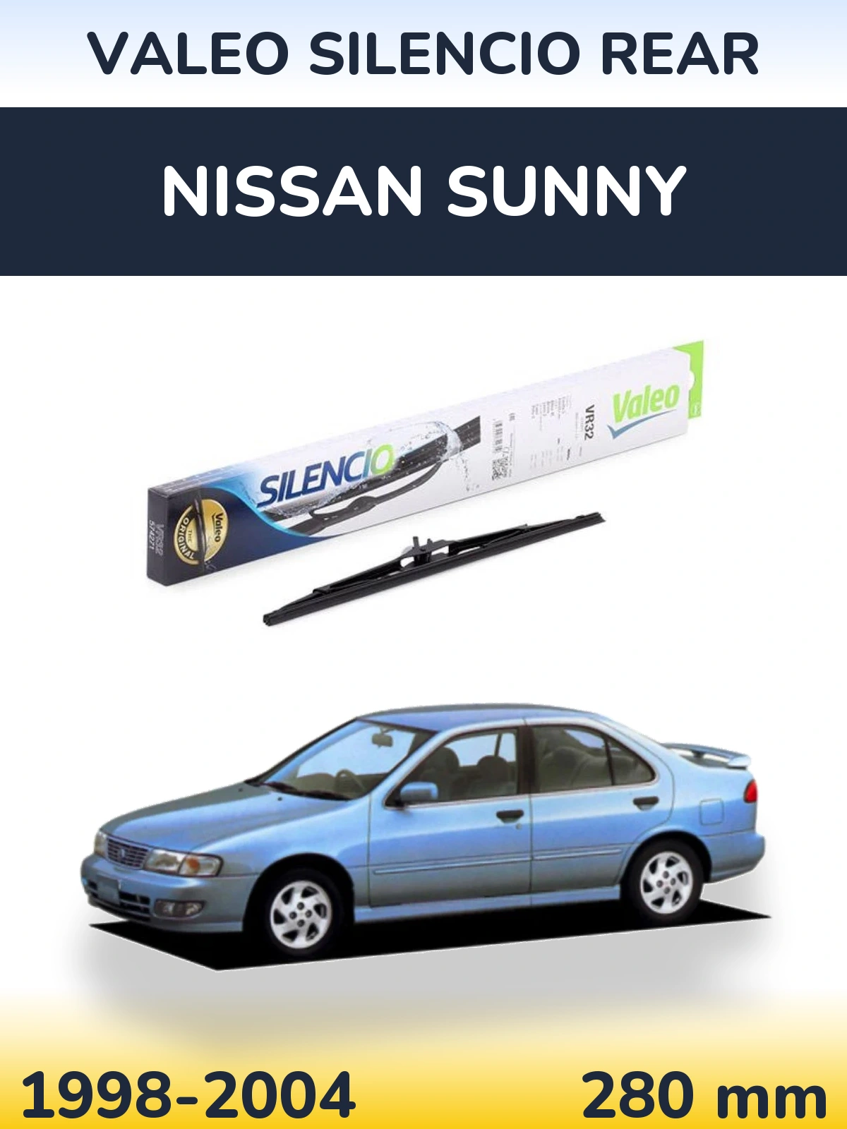 Ștergătoare Valeo Silencio Rear pentru Nissan Sunny
