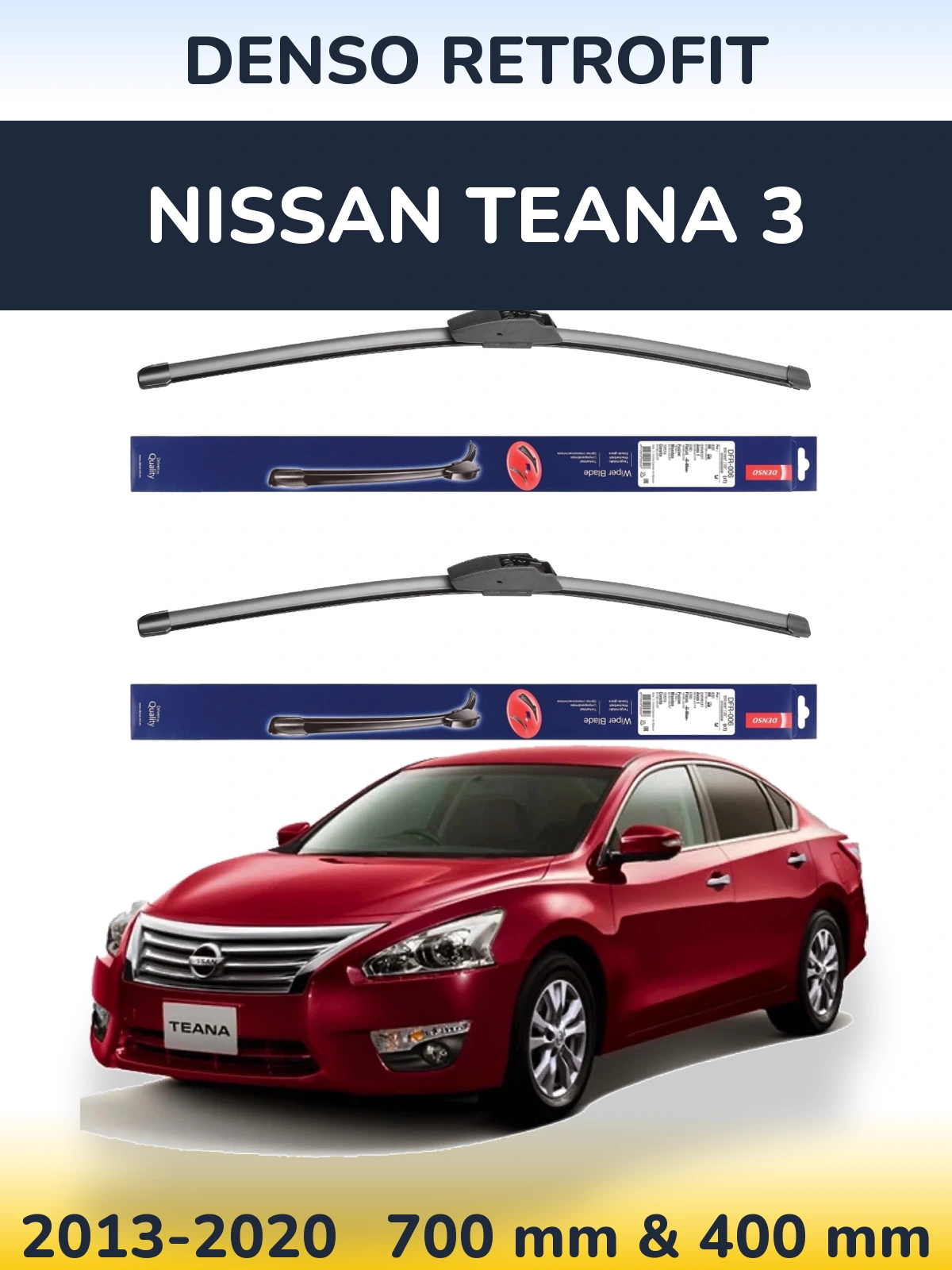 Ștergătoare Denso Retrofit pentru Nissan Teana 3