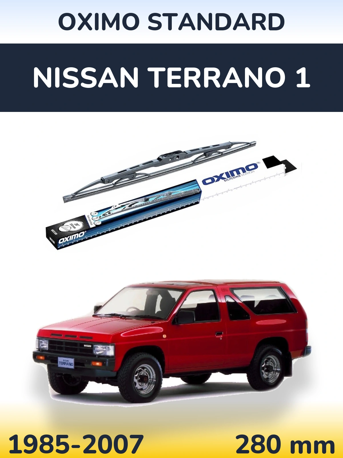 Ștergătoare Oximo Standard pentru Nissan Terrano 1