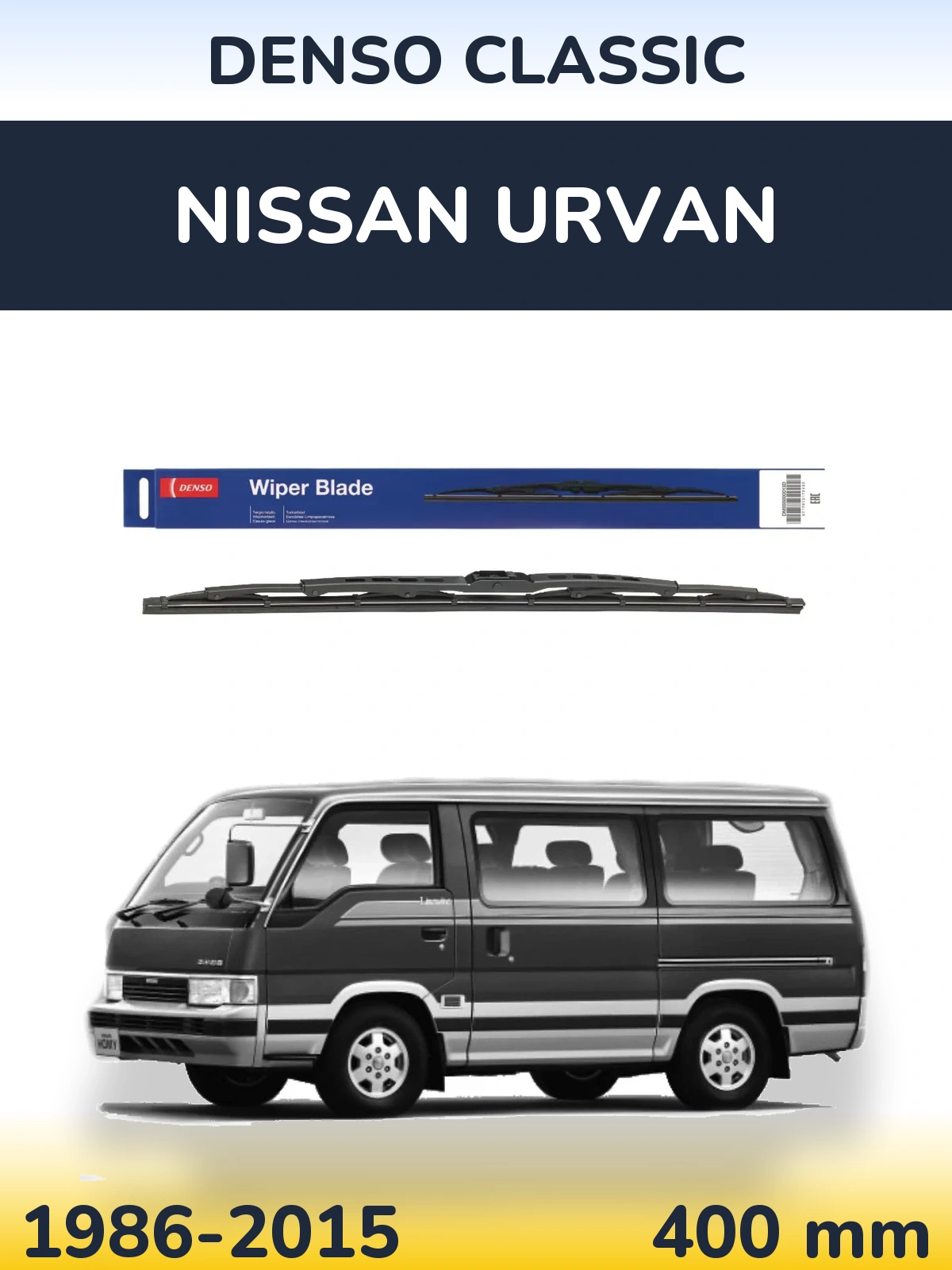 Ștergătoare Denso Classic pentru Nissan Urvan