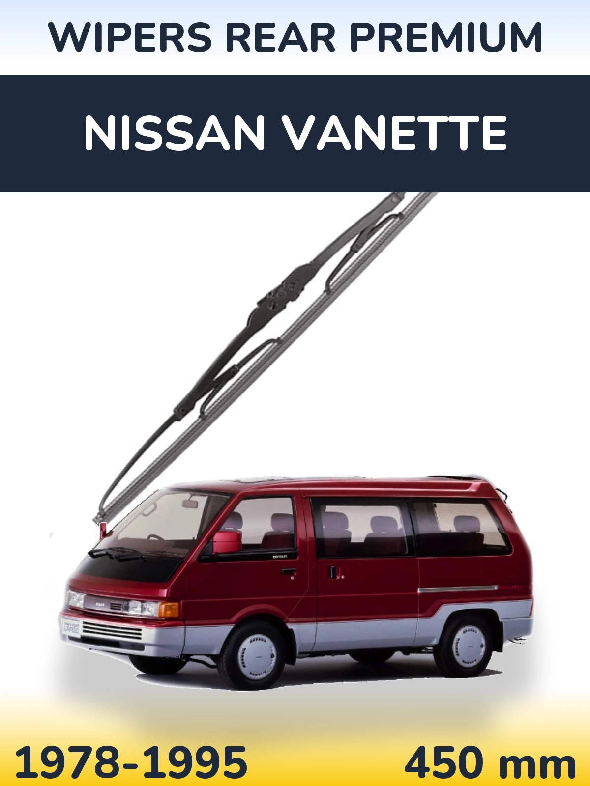 Ștergătoare WIPERS REAR PREMIUM pentru Nissan Vanette