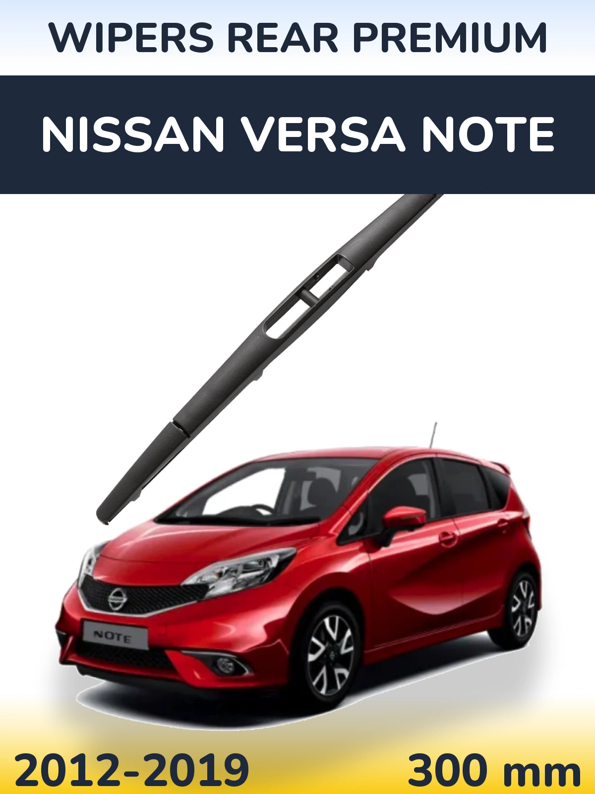 Ștergătoare WIPERS REAR PREMIUM pentru Nissan Versa Note