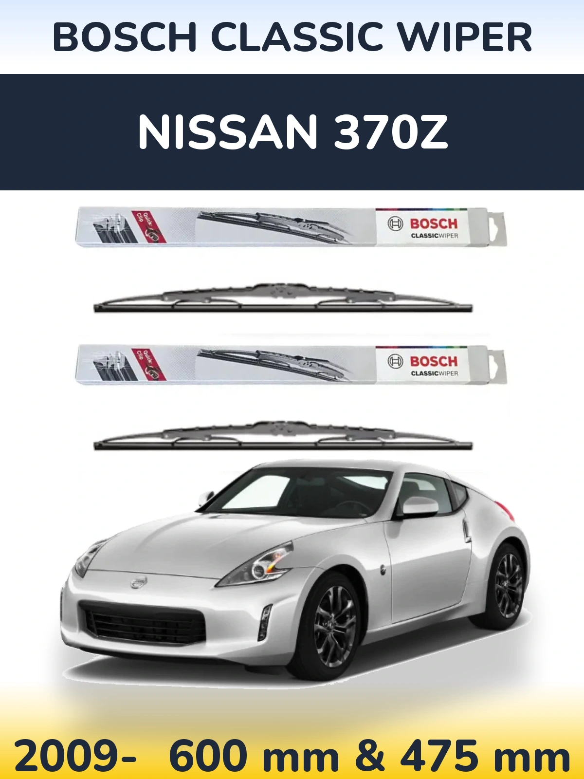 Ștergătoare BOSCH Classic Wiper pentru Nissan 370Z