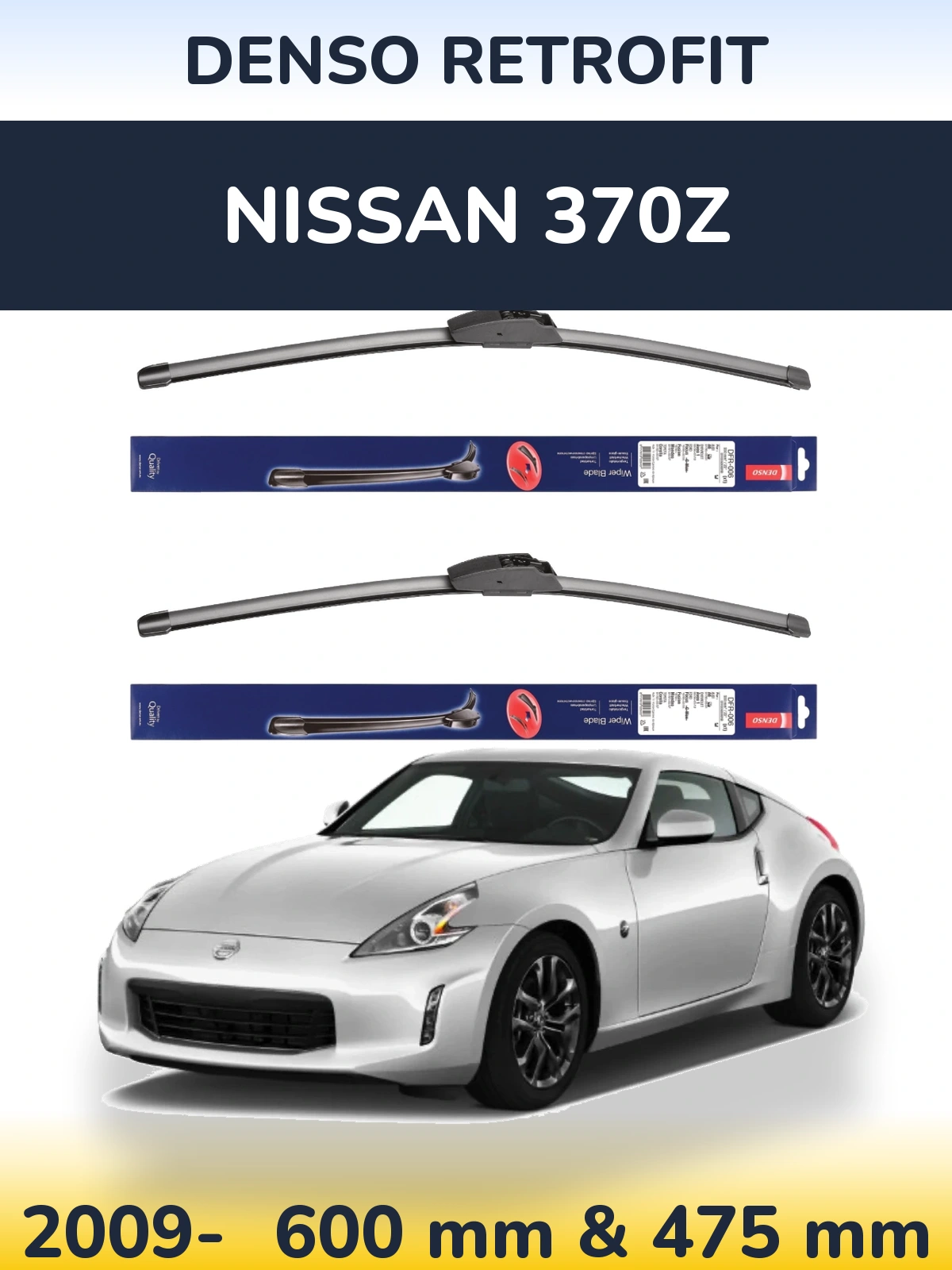 Ștergătoare Denso Retrofit pentru Nissan 370Z