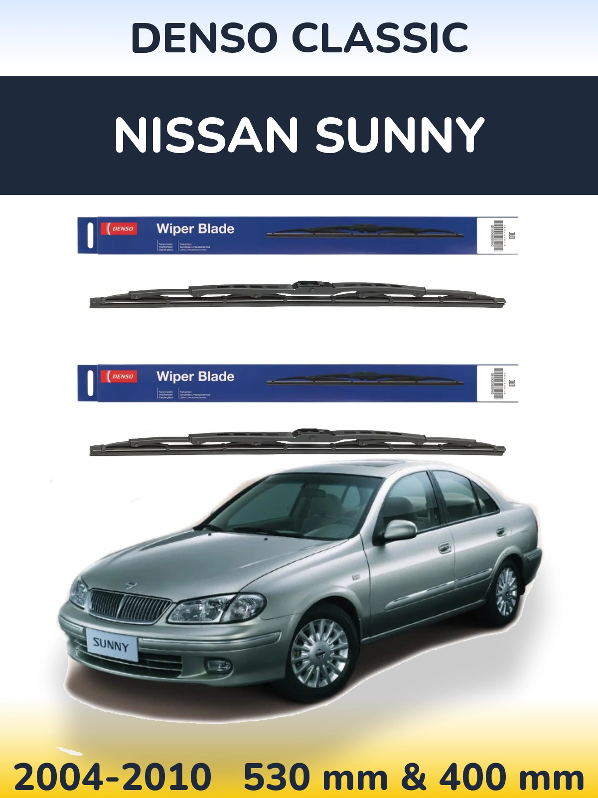 Ștergătoare Denso Classic pentru Nissan Sunny