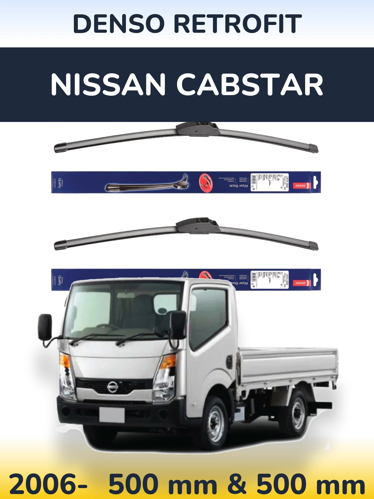 Ștergătoare Denso Retrofit pentru Nissan Cabstar