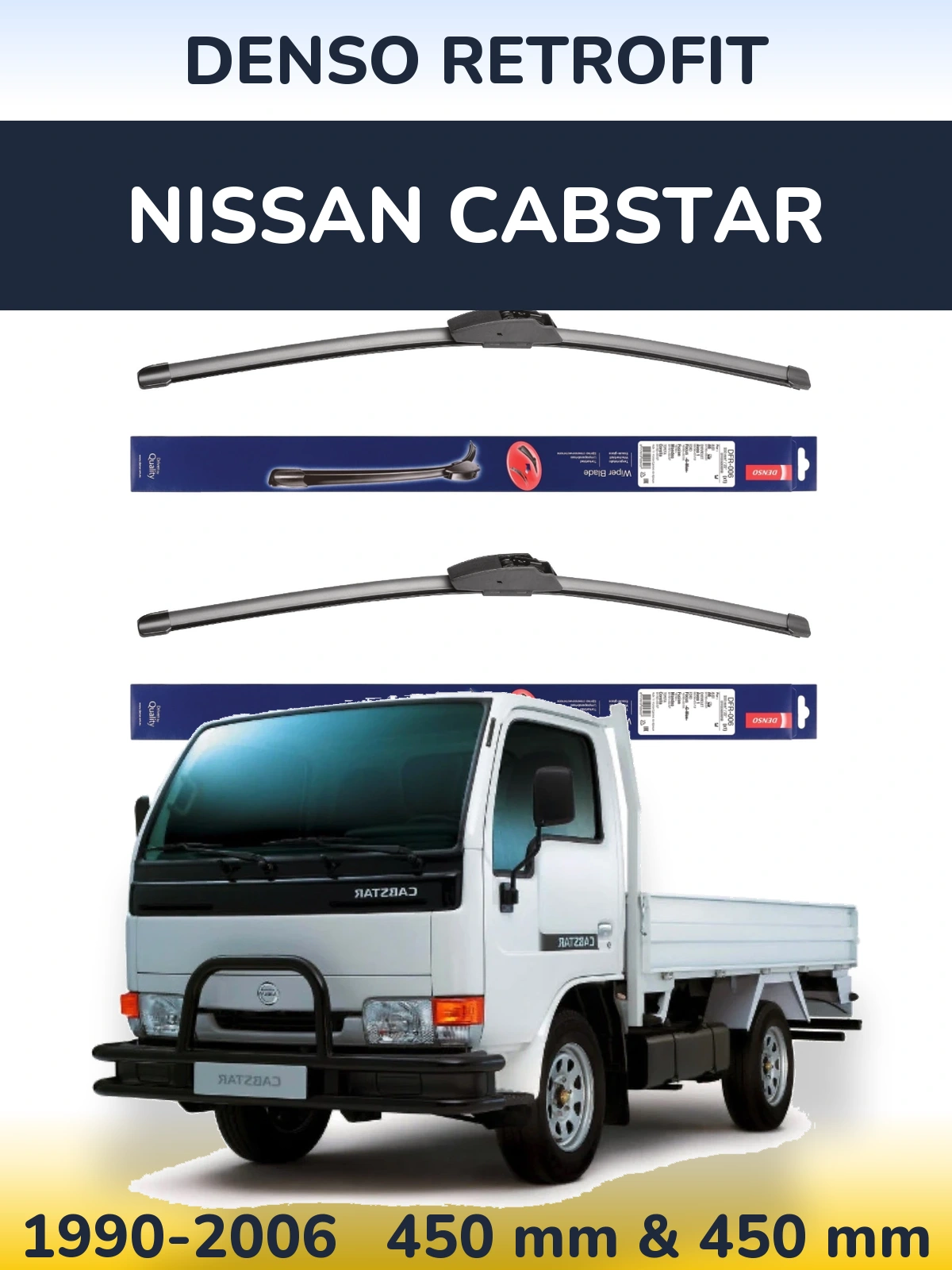 Ștergătoare Denso Retrofit pentru Nissan Cabstar