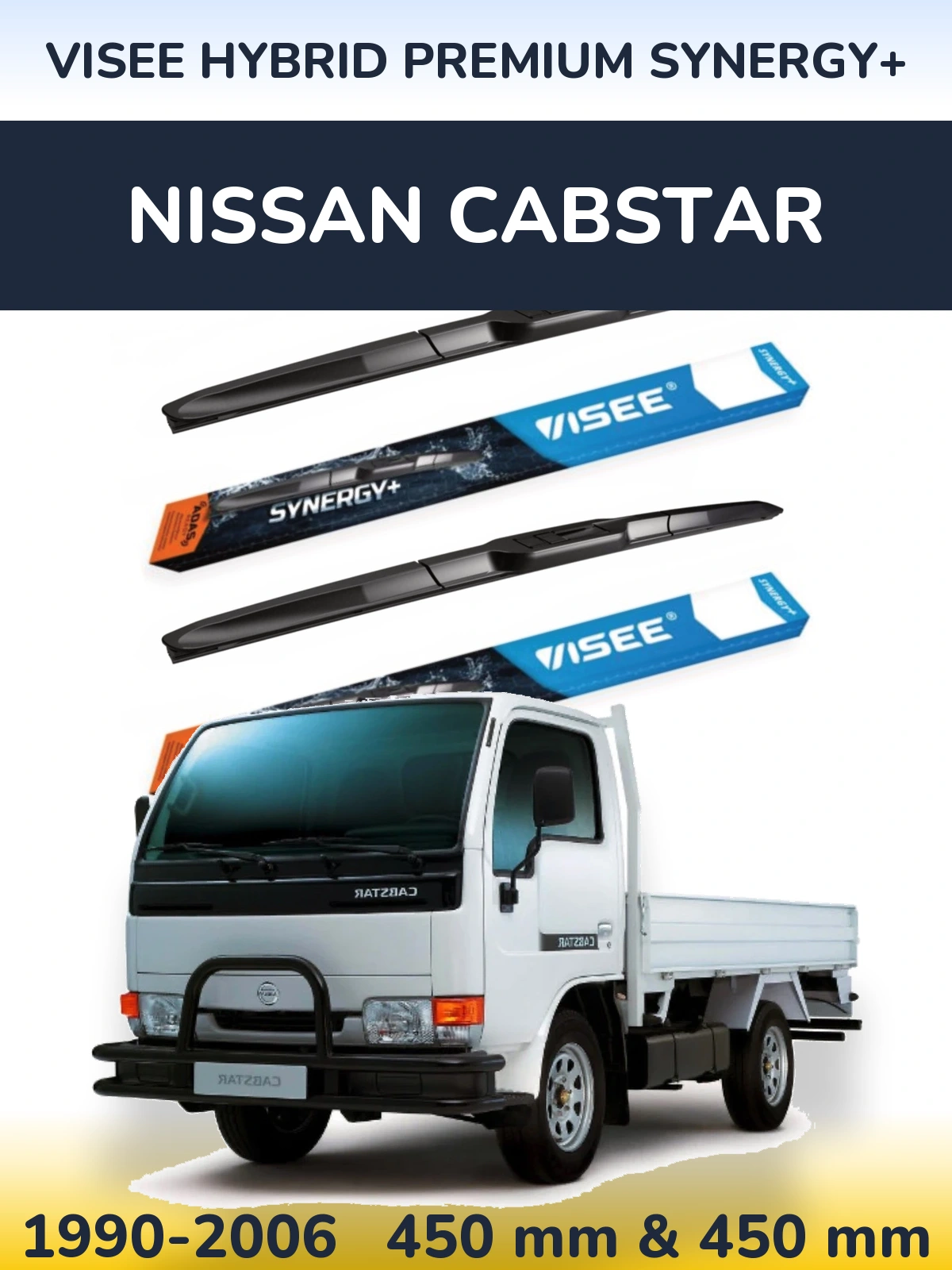 Ștergătoare VISEE HYBRID PREMIUM SYNERGY+ pentru Nissan Cabstar