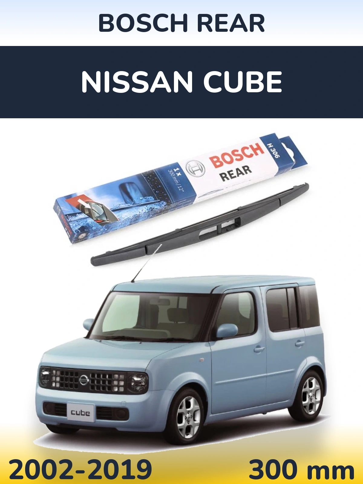 Ștergătoare BOSCH Rear pentru Nissan Cube
