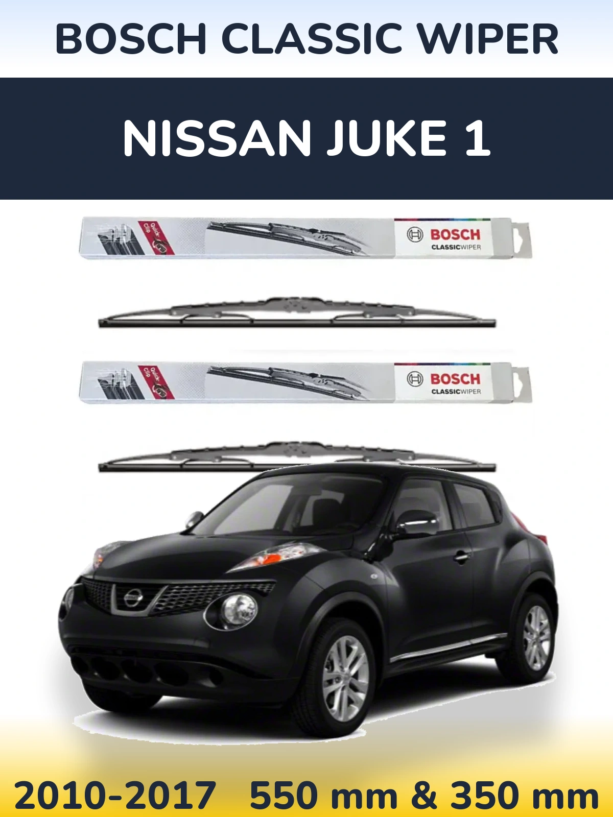 Ștergătoare BOSCH Classic Wiper pentru Nissan Juke 1