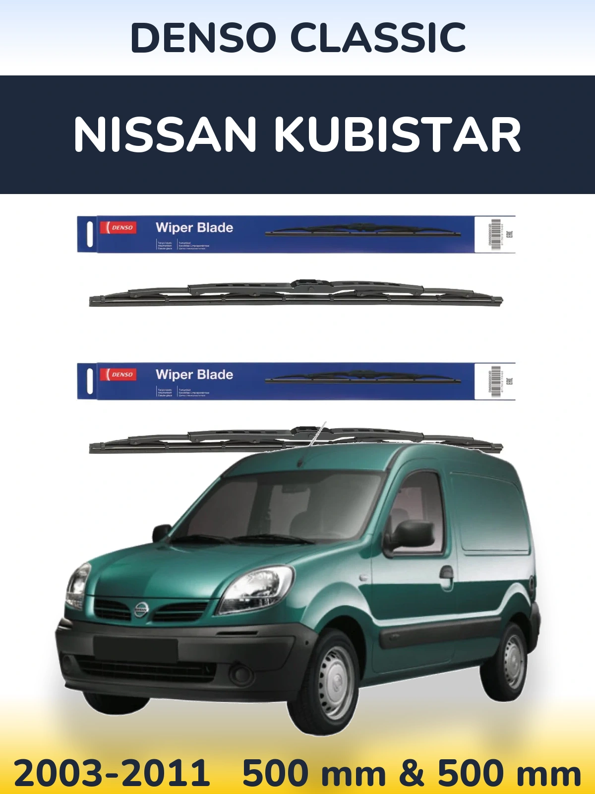 Ștergătoare Denso Classic pentru Nissan Kubistar