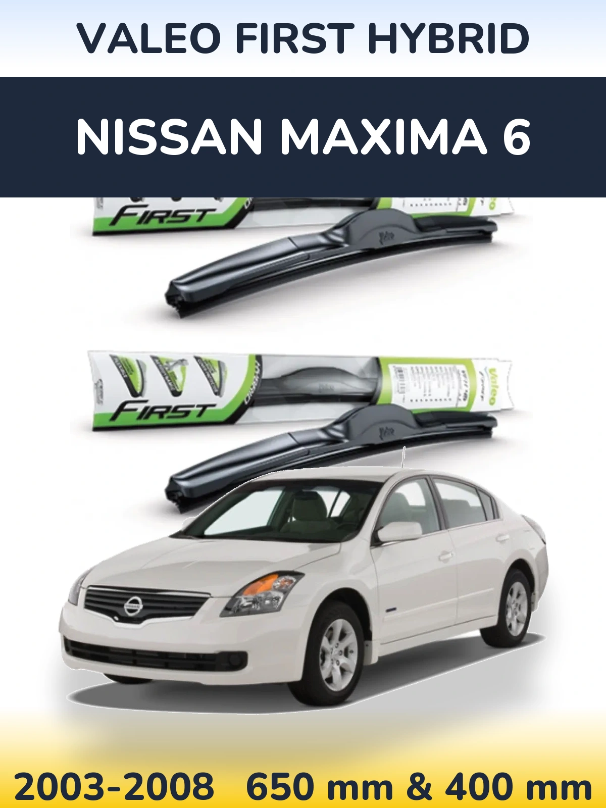 Ștergătoare Valeo First Hybrid pentru Nissan Maxima 6