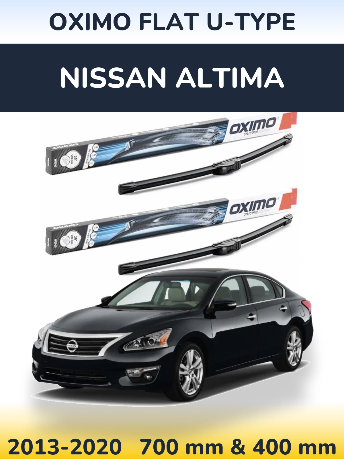 Ștergătoare Oximo Flat U-type pentru Nissan Altima