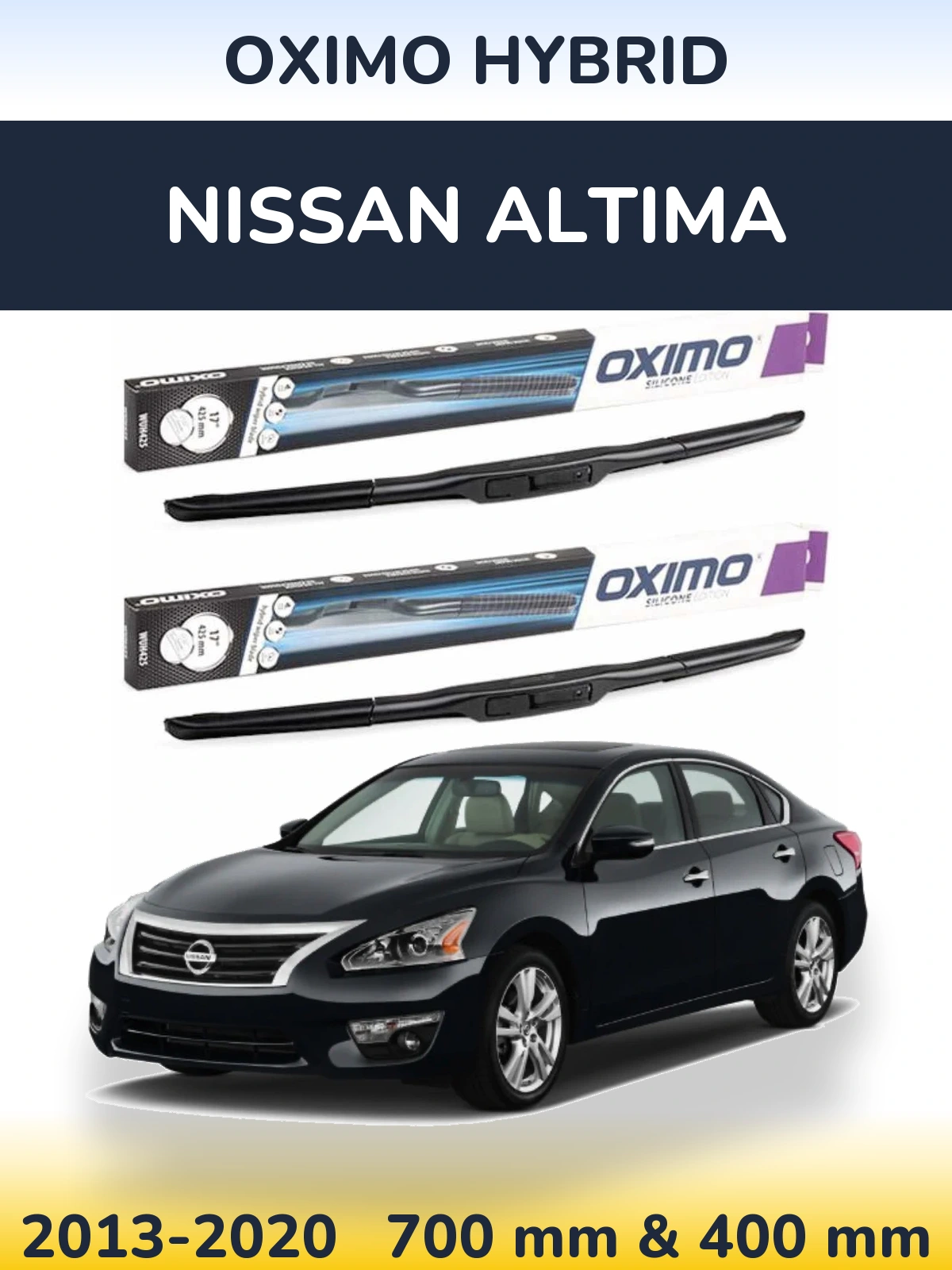 Ștergătoare Oximo Hybrid pentru Nissan Altima